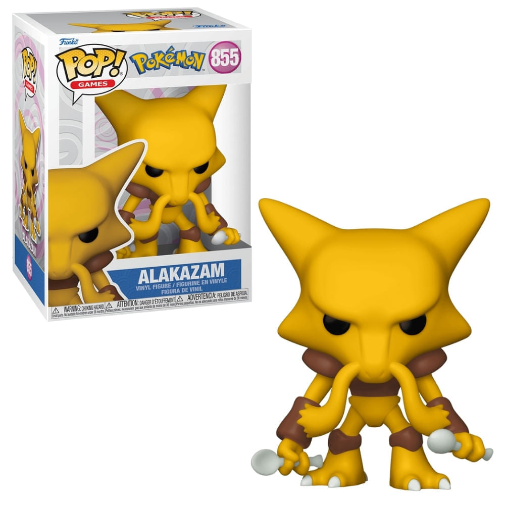 Boneco Funko Pop! Pokémon - Alakazam