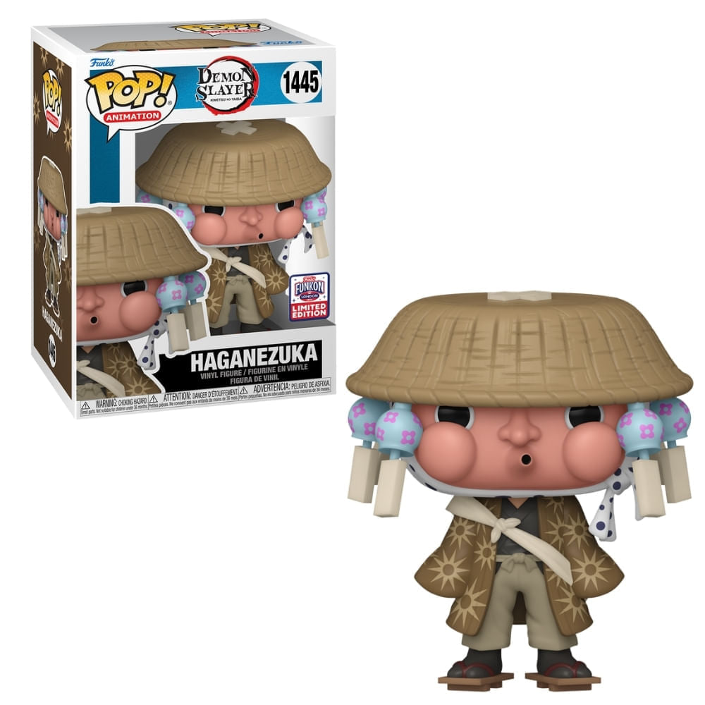 Boneco Funko Pop! Edição Limitada BritCon 24 - Demon Slayer - Haganezuka