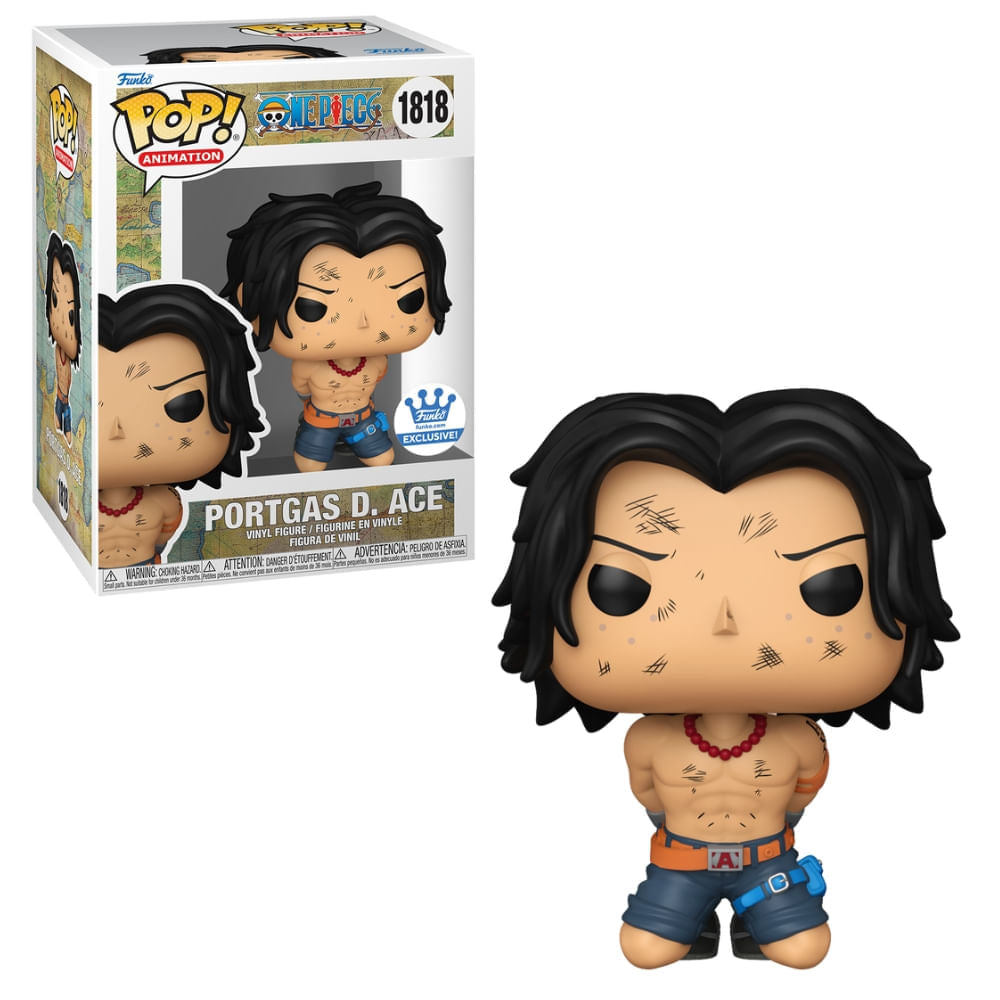 Boneco Funko Pop! One Piece Marineford - Ace na Execução