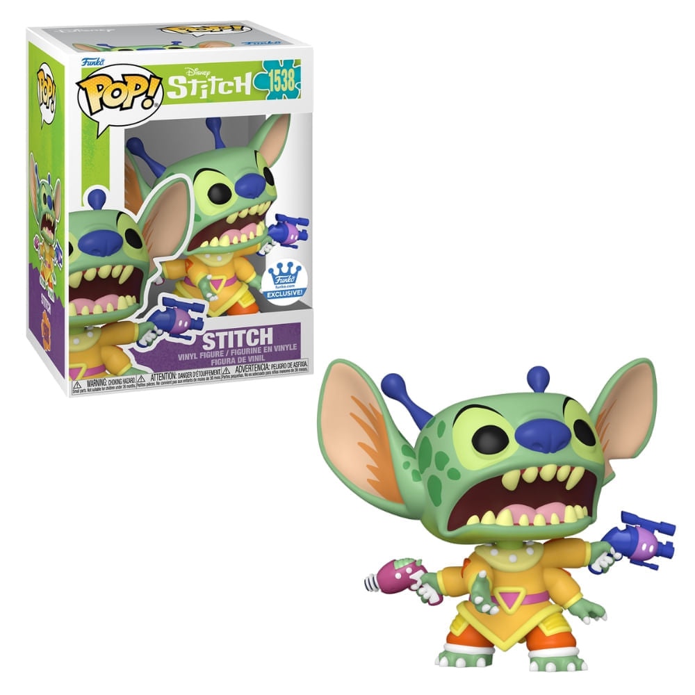 Boneco Funko Pop! Disney Lilo & Stitch - Stitch (Arte Conceitual)