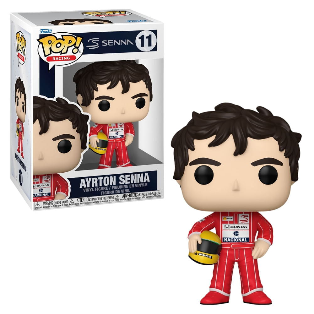 Boneco Funko Pop! Racing McLaren - Ayrton Senna
