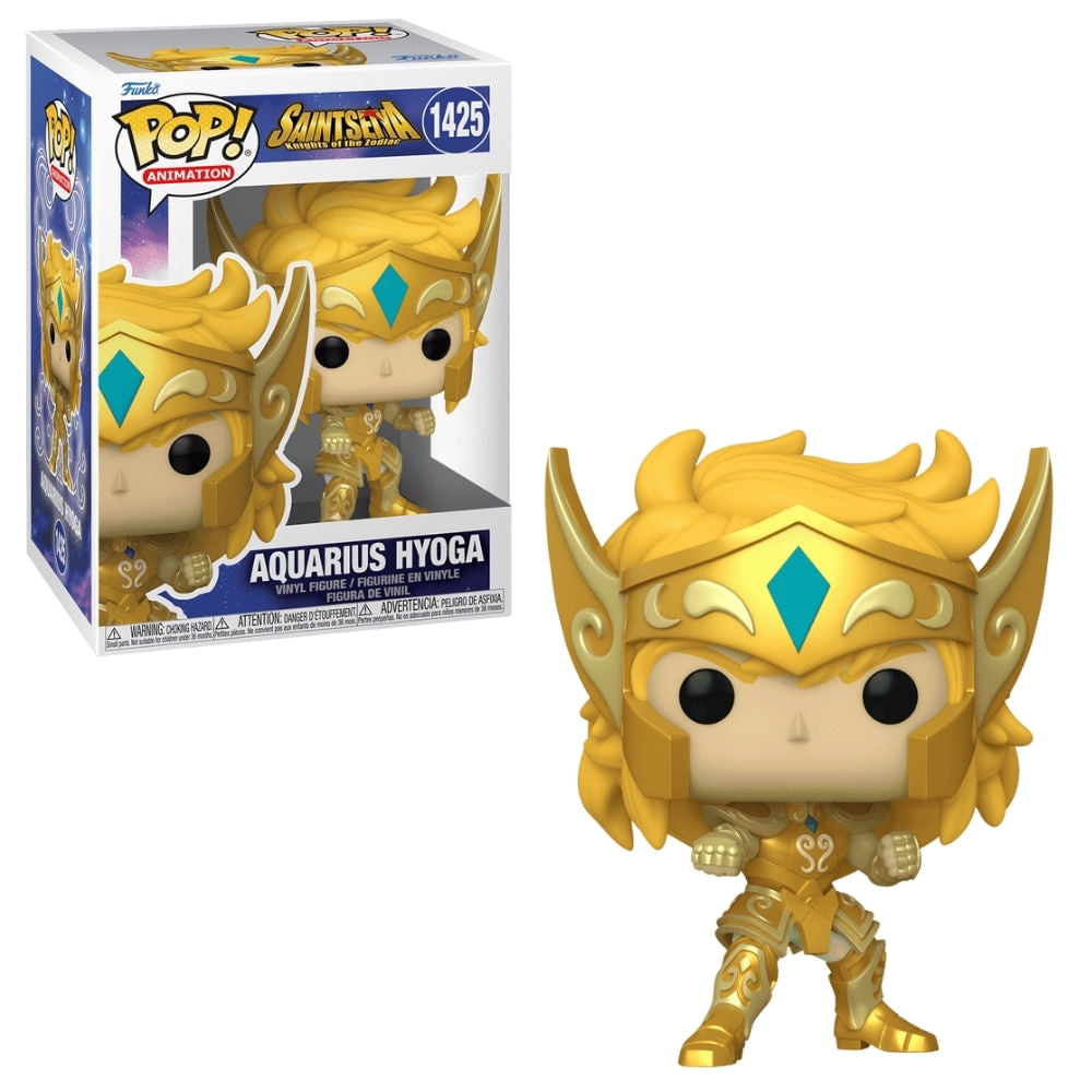 Boneco Funko Pop! Os Cavaleiros do Zodíaco - Hyoga de Aquário