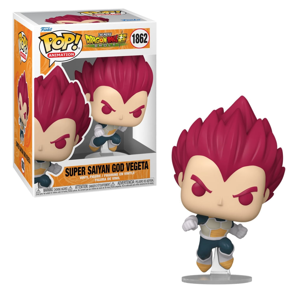 Boneco Funko Pop! Dragon Ball Super Broly - Vegeta