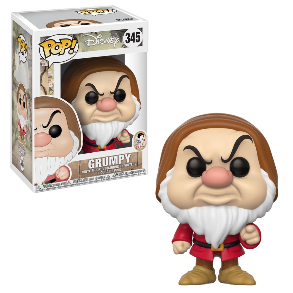 Boneco Funko Pop! Disney Branca de Neve e os Sete Anões - Zangado