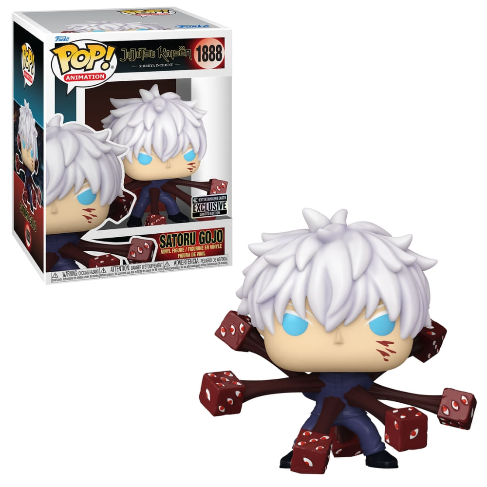 Boneco Funko Pop! Premium Jujutsu Kaisen - Satoru Gojo Selado
