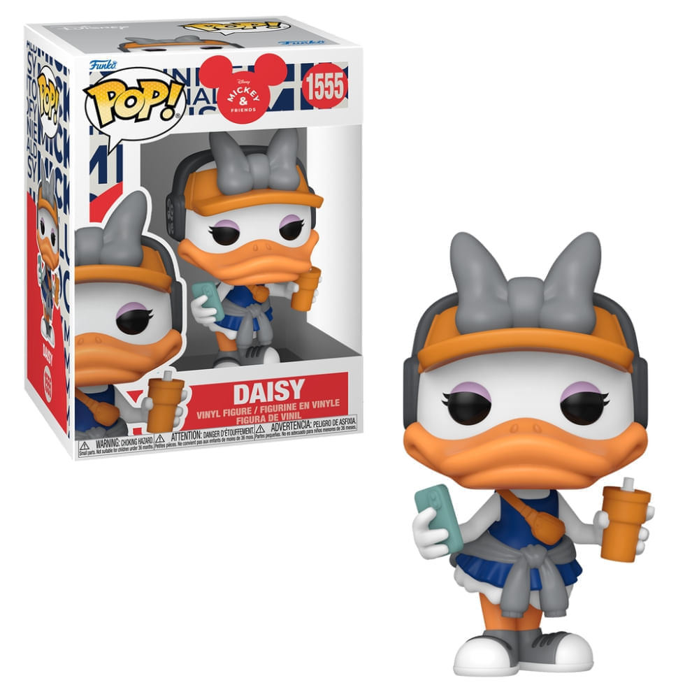 Boneco Funko Pop! Disney Vida Real - Margarida com Roupa de Corrida