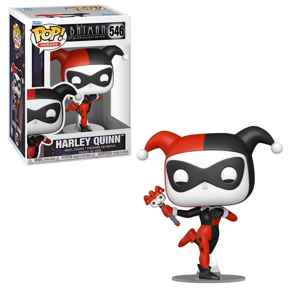 Boneco Funko Pop! DC Comics Batman A Série Animada - Arlequina