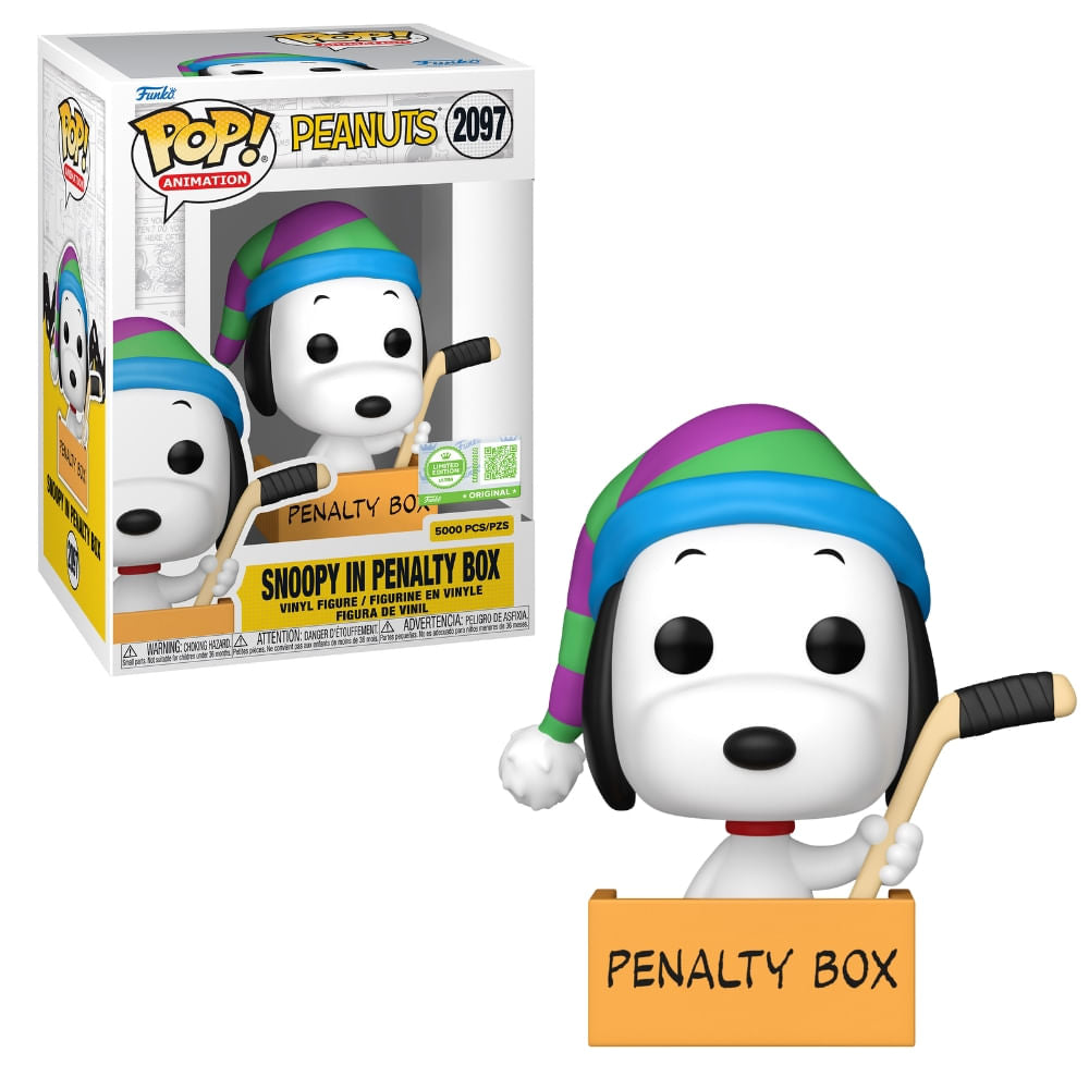 Boneco Funko Pop! Plus Edição Limitada Snoopy - Snoopy na Caixa