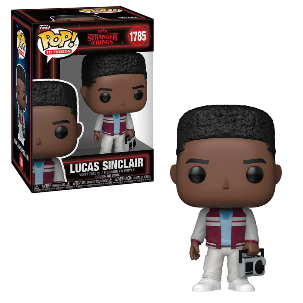 Boneco Funko Pop! Netflix Stranger Things T5 - Lucas com Caixa de Som