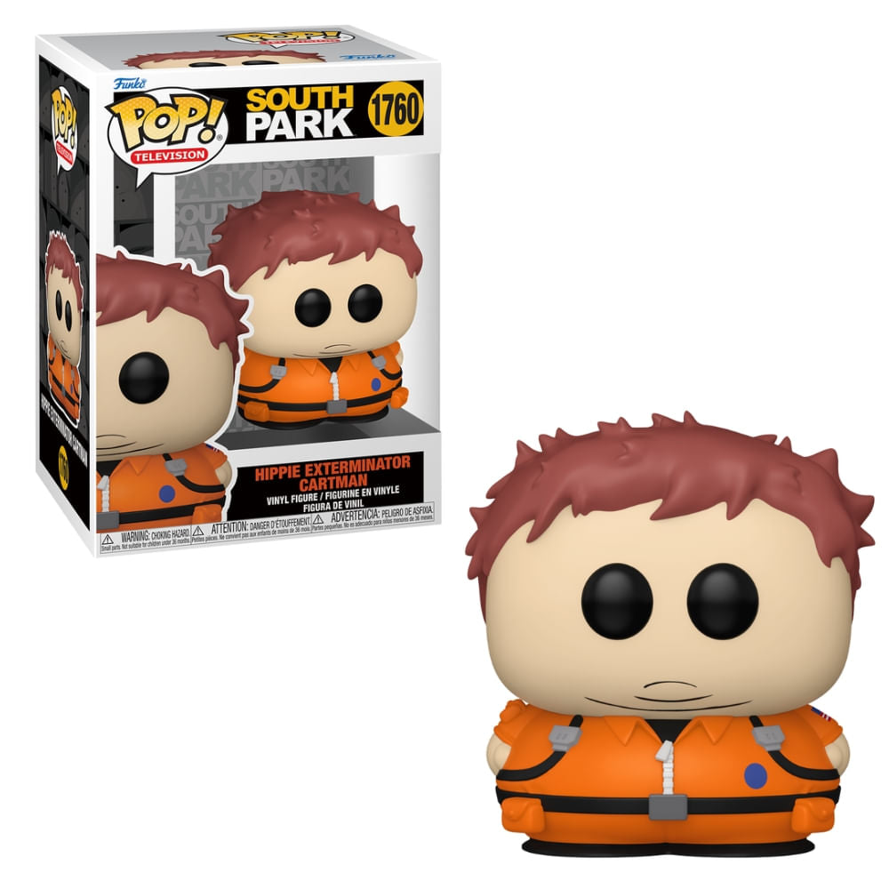 Boneco Funko Pop! South Park - Cartman Exterminador de Hippies