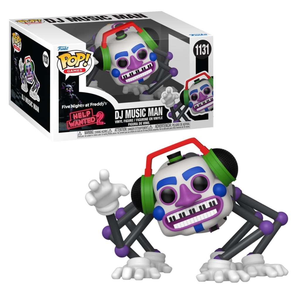 Boneco Funko Pop! Premium Five Nights At Freddy's 2 - DJ Music Man