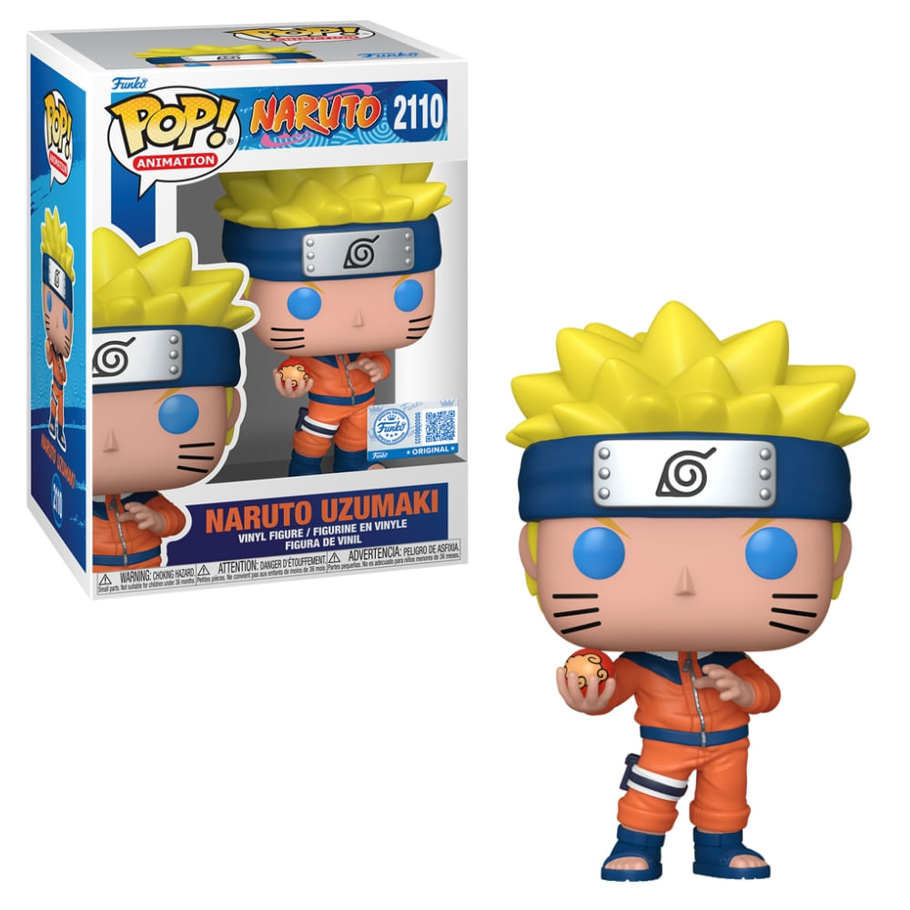 Boneco Funko Pop! Naruto Shippuden - Naruto com Balão de Água