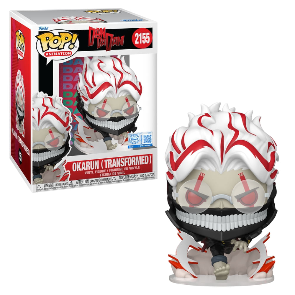 Boneco Funko Pop! Premium Exclusivo DAN DA DAN- Okarun Correndo