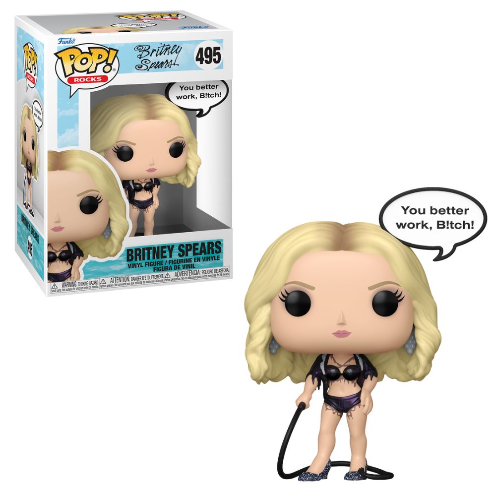 Boneco Funko Pop! Sayings - Britney Spears "You Better Work B!tch"