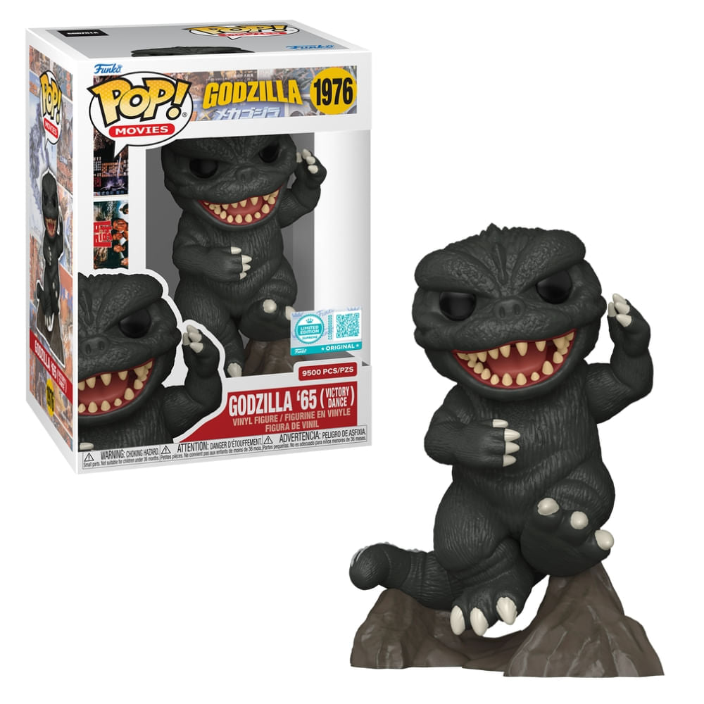Boneco Funko Pop! Edição Limitada Godzilla - Godzilla (Dança da Vitória)