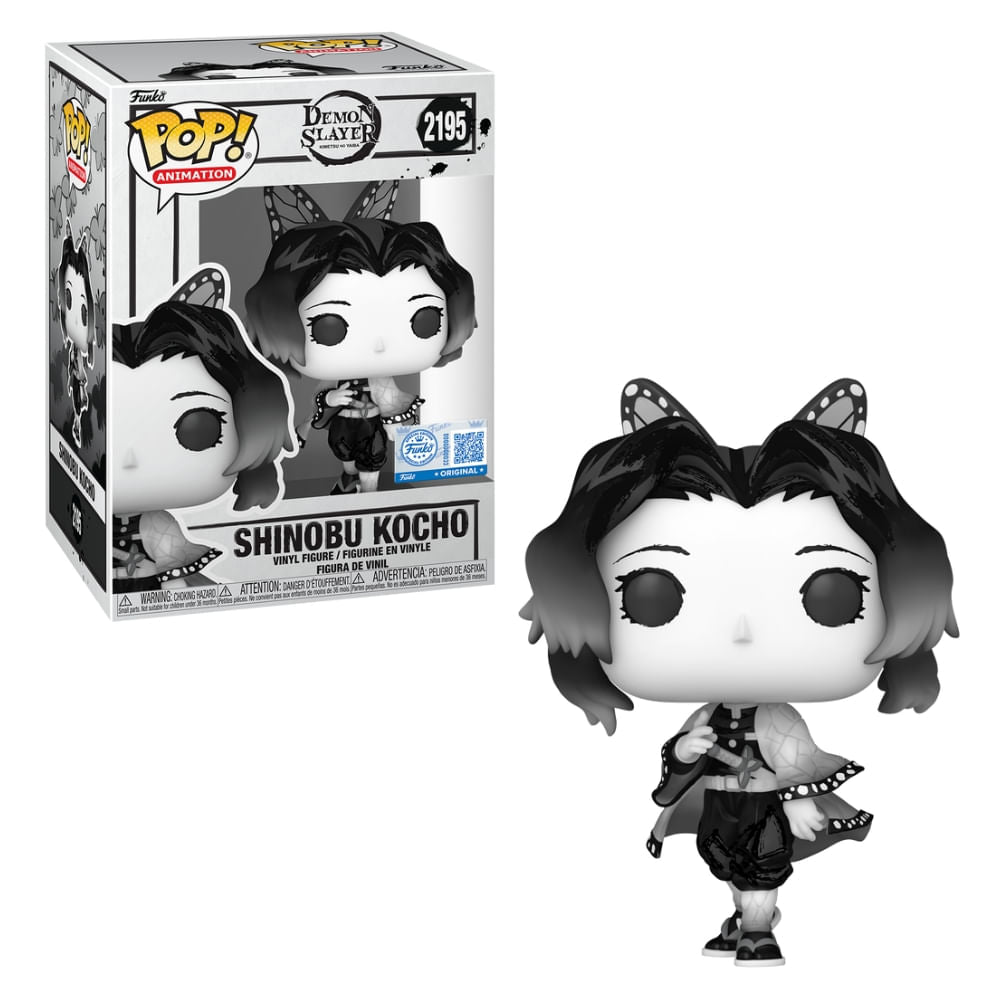 Boneco Funko Pop! Exclusivo Demon Slayer Sumi Ink - Shinobu