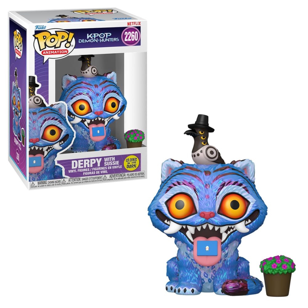 Boneco Funko Pop! Guerreiras do K-Pop - Derpy e Sussie (Glow)