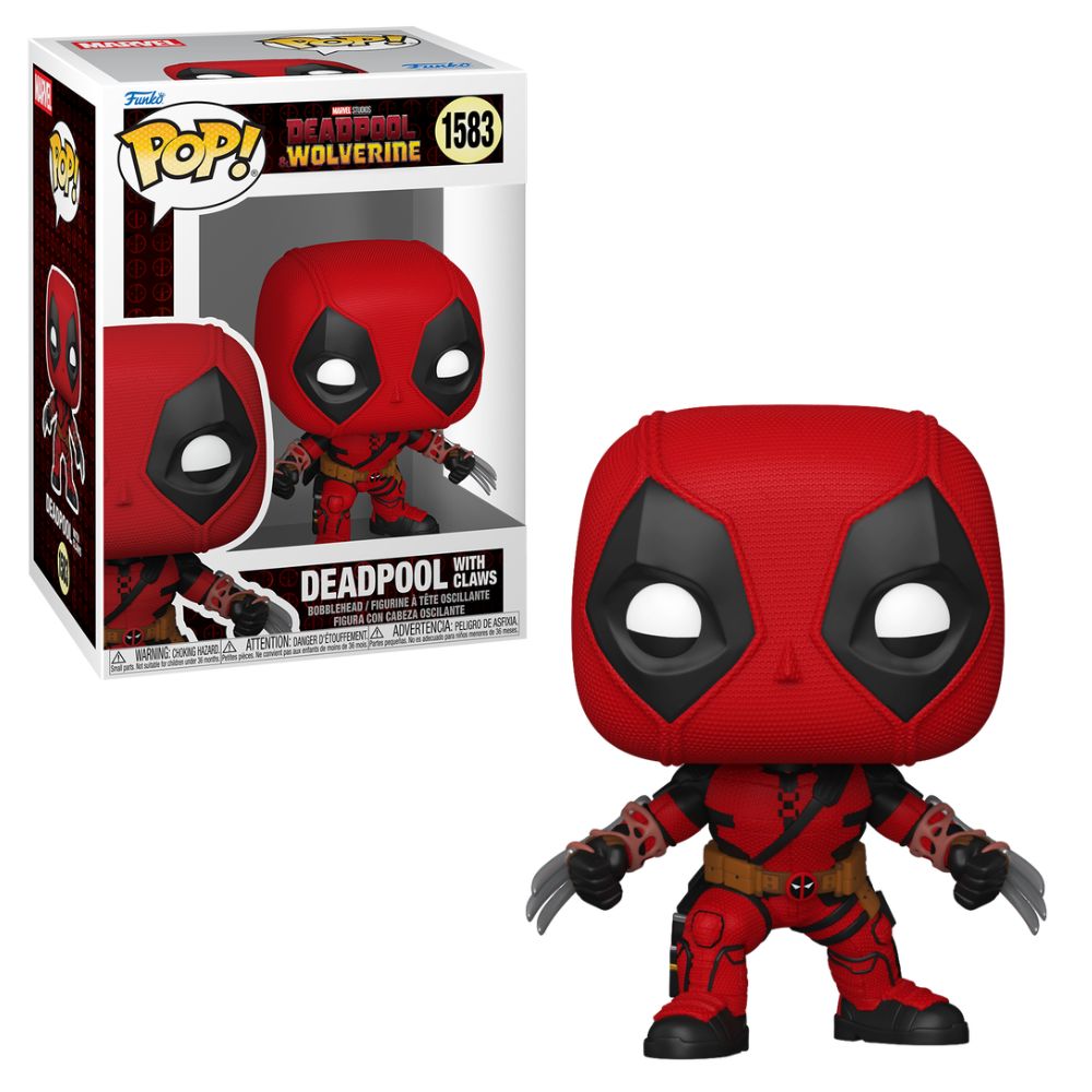 Boneco Funko Pop! Marvel Deadpool Wolverine Deadpool Garras