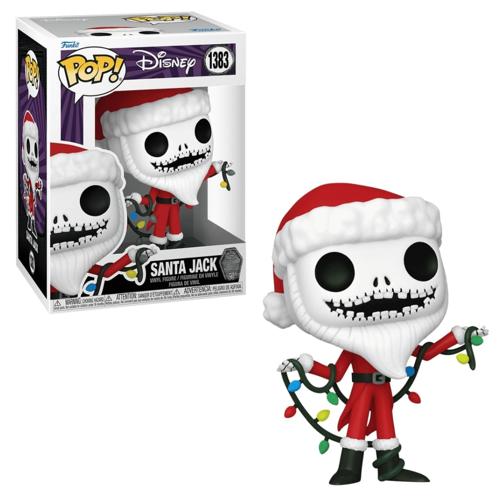Boneco Funko Pop! Disney: TNBC 30th- Santa Jack