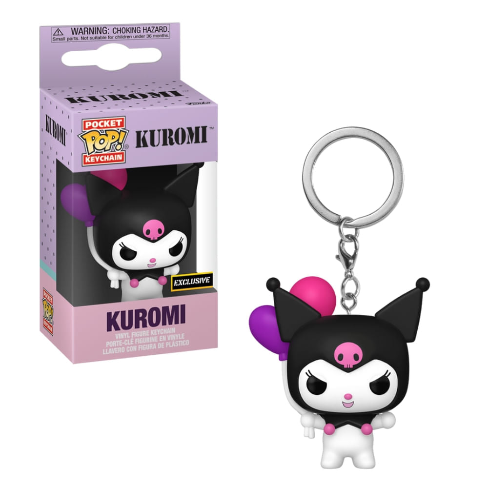 Chaveiro Funko Pop! Keychain Sanrio Hello Kitty -  Kuromi com Balões