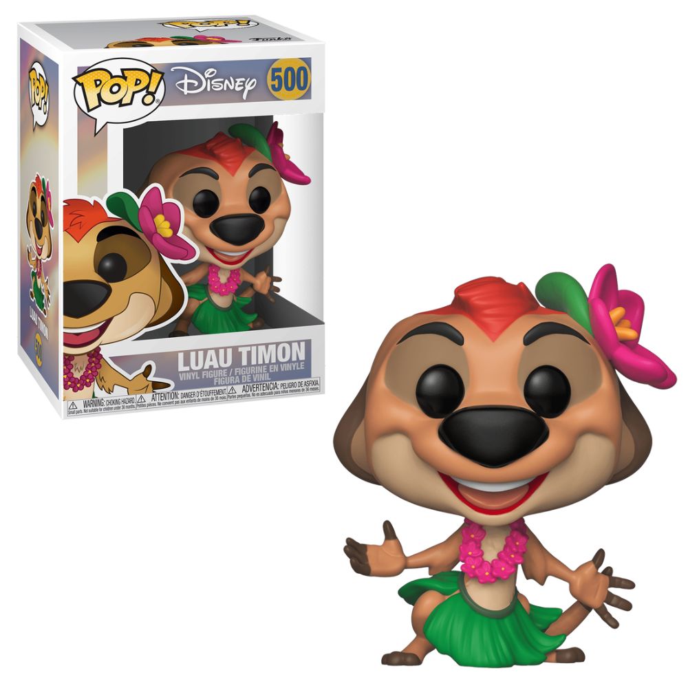Boneco Funko Pop! Disney O Rei Leão - Luau Timão