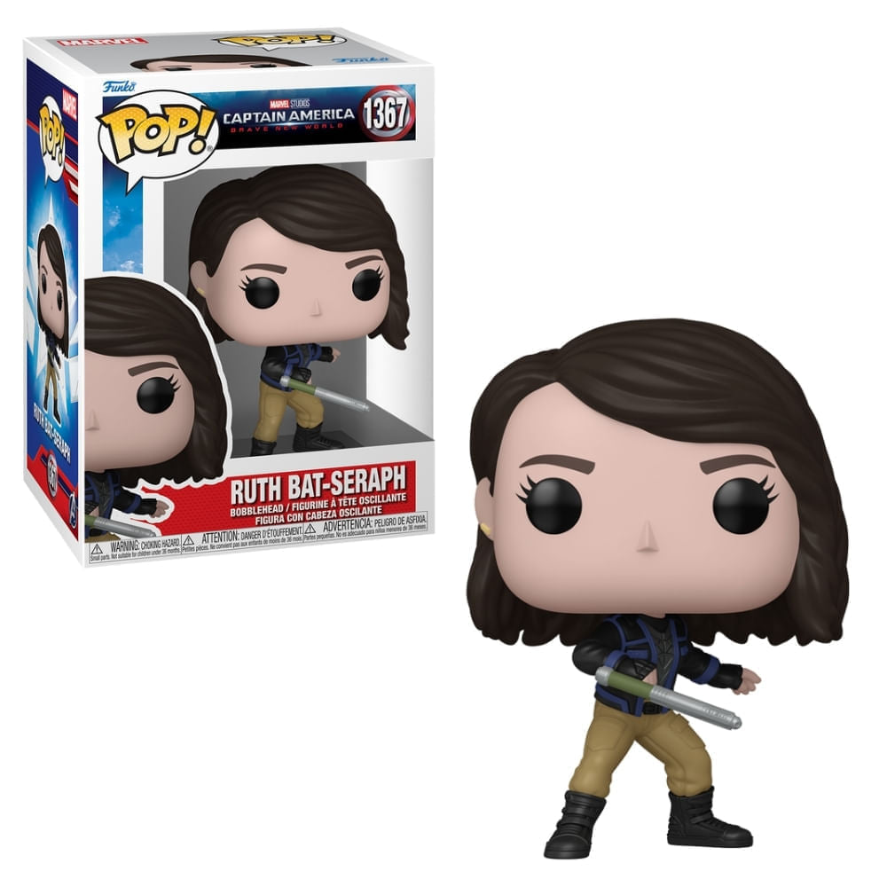 Boneco Funko Pop! Marvel Capitão América Admirável Mundo Novo - Ruth Bat-Seraph