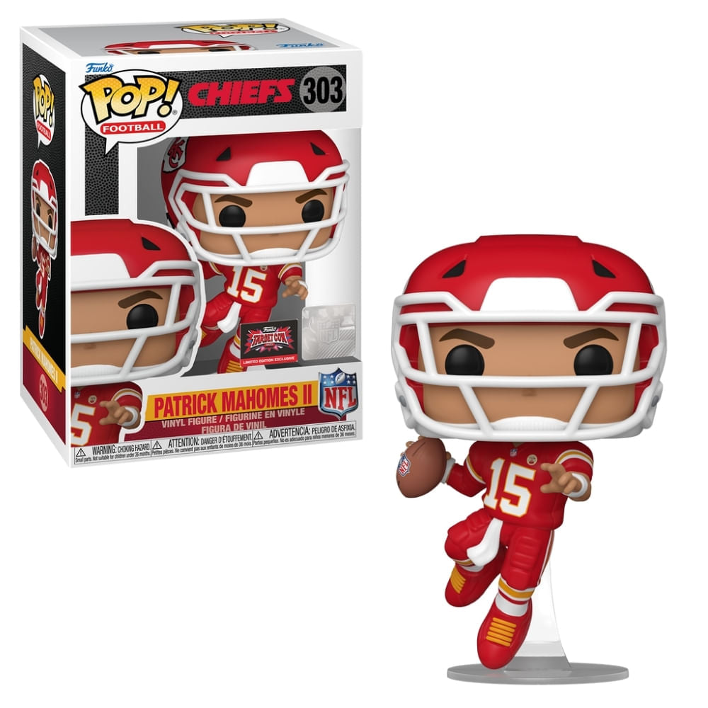 Boneco Funko Pop! NFL Chiefs - Patrick Mahomes II