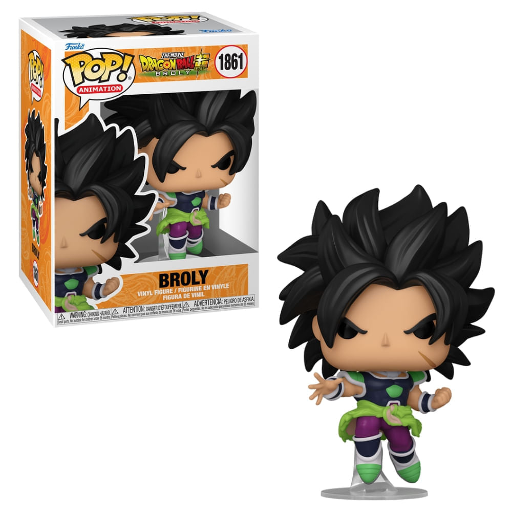 Boneco Funko Pop! Dragon Ball Super Broly - Broly