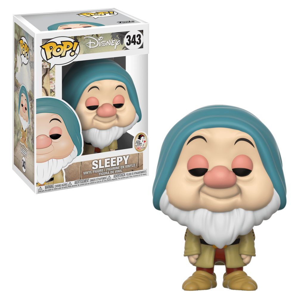Boneco Funko Pop! Disney Branca de Neve e os Sete Anões - Soneca