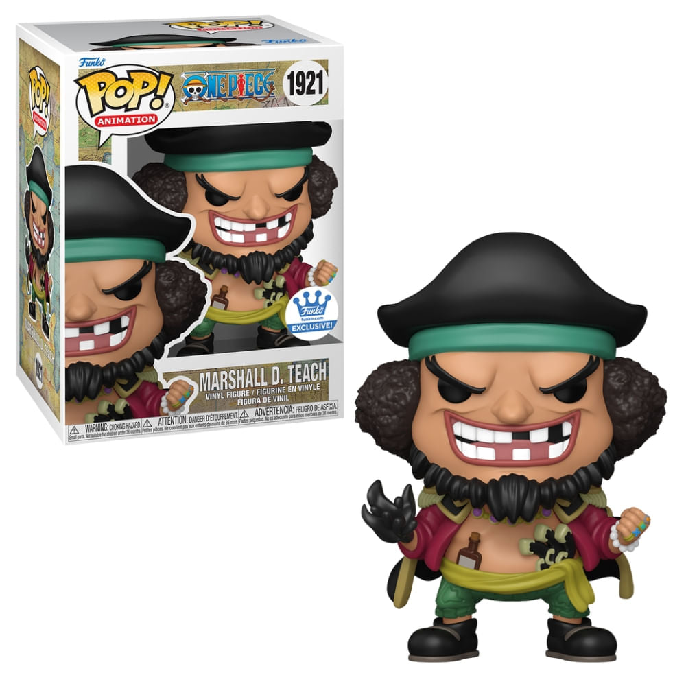 Boneco Funko POP! One Piece - Marshall D. Teach com Chase