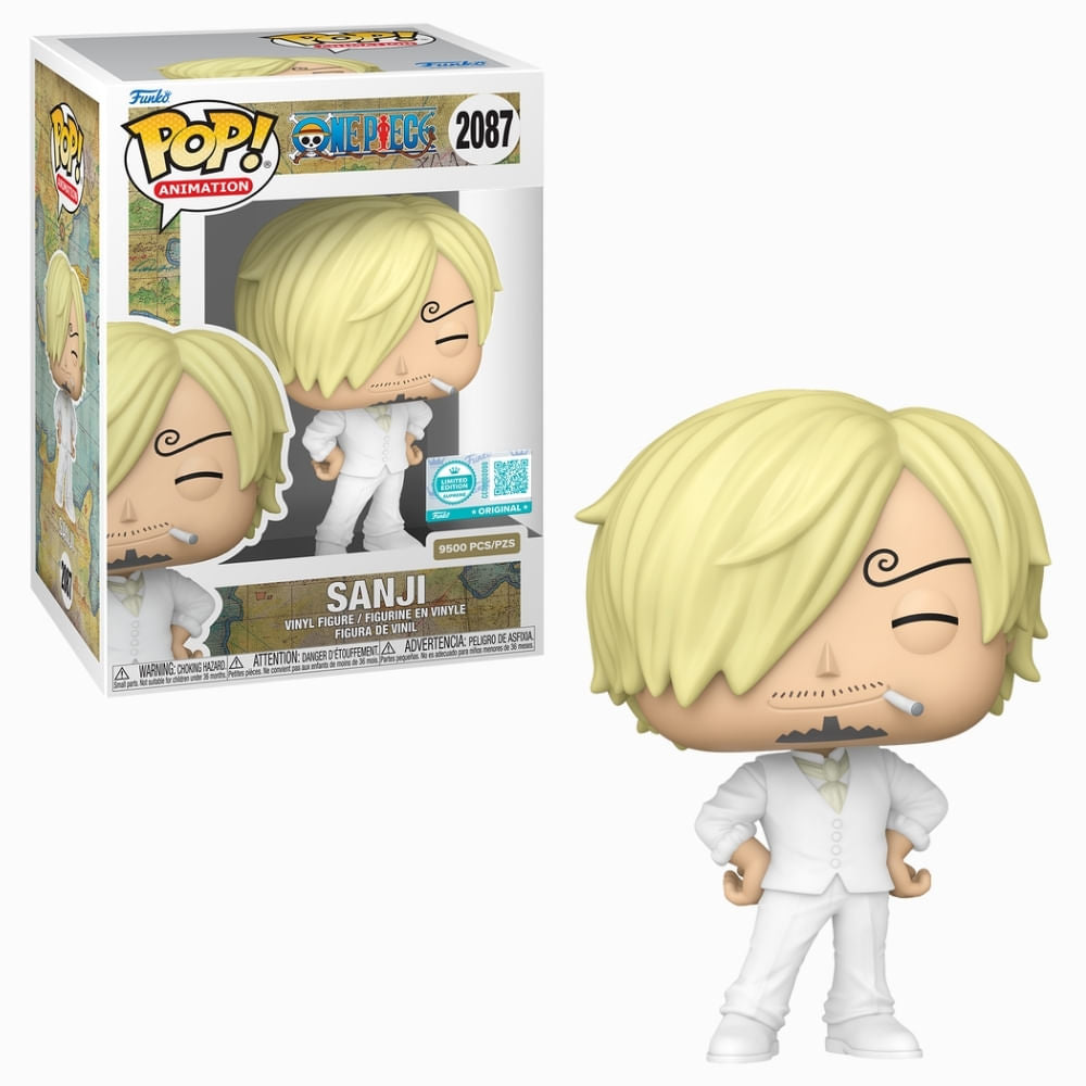 Boneco Funko Pop! Edição Limitada One Piece Whole Cake - Sanji