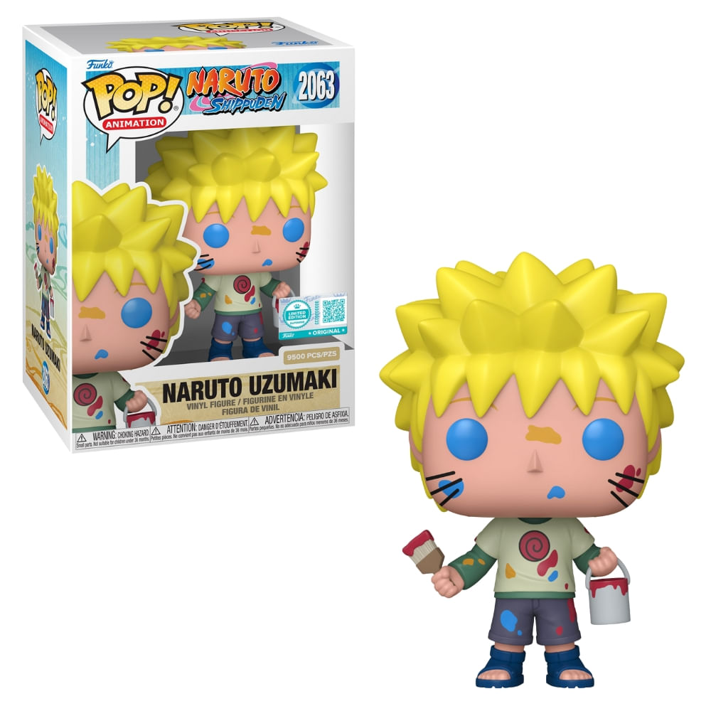 Boneco Funko Pop! Edição Limitada Naruto Shippuden - Naruto com Tinta
