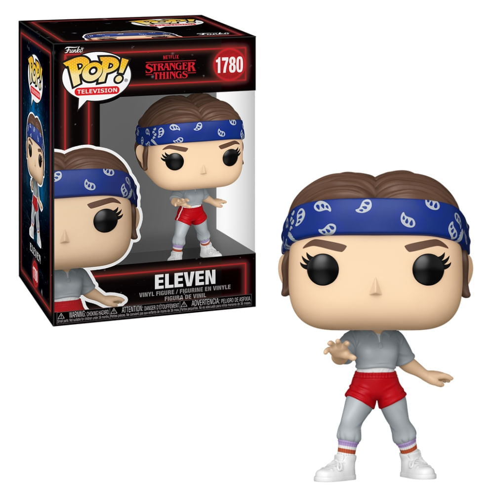 Boneco Funko Pop! Netflix Stranger Things T5 - Eleven com Bandana