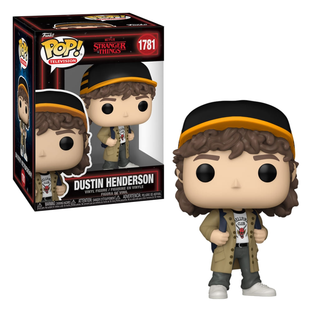 Boneco Funko Pop! Netflix Stranger Things T5 - Dustin Henderson