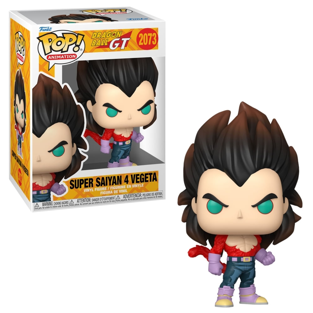 Boneco Funko Pop! Dragon Ball GT - Super Saiyajin 4 Vegeta