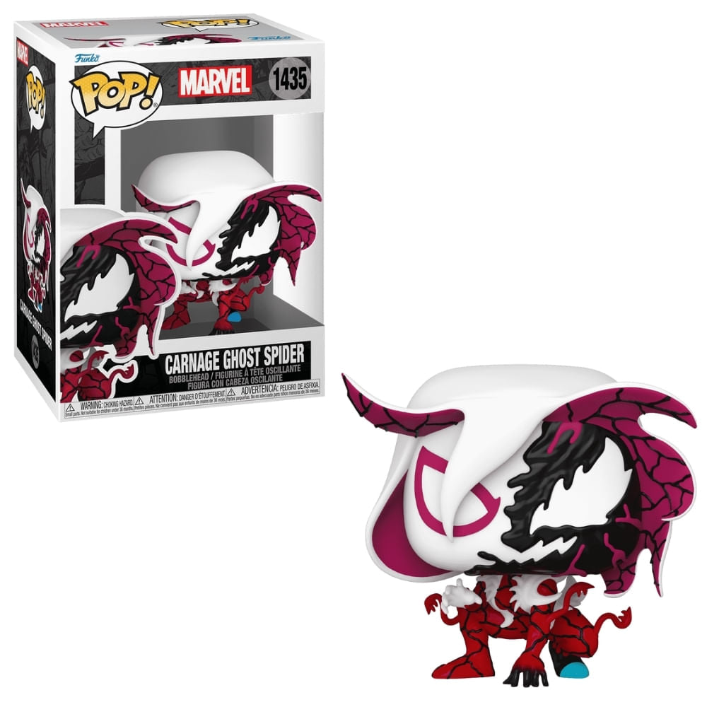 Boneco Funko Pop! Marvel Carnageized - Ghost Spider