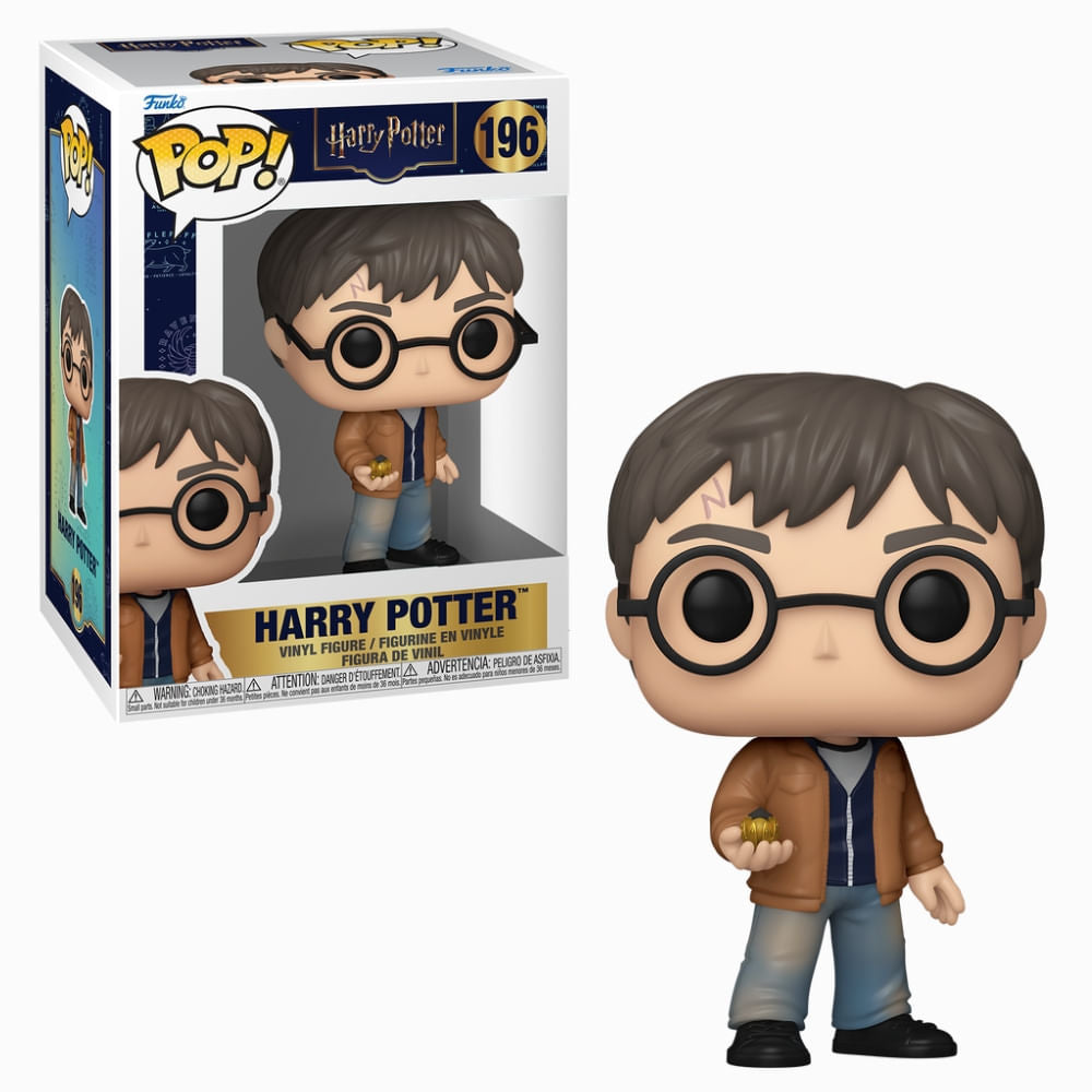 Boneco Funko Pop! Harry Potter 8 - Harry com Pedra da Ressurreição