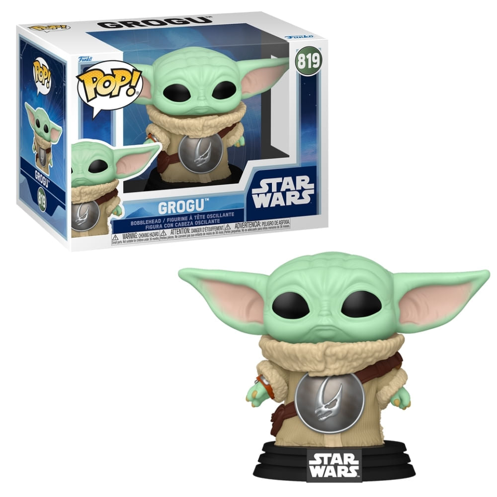 Boneco Funko Pop! Star Wars: O Mandaloriano e Grogu - Grogu