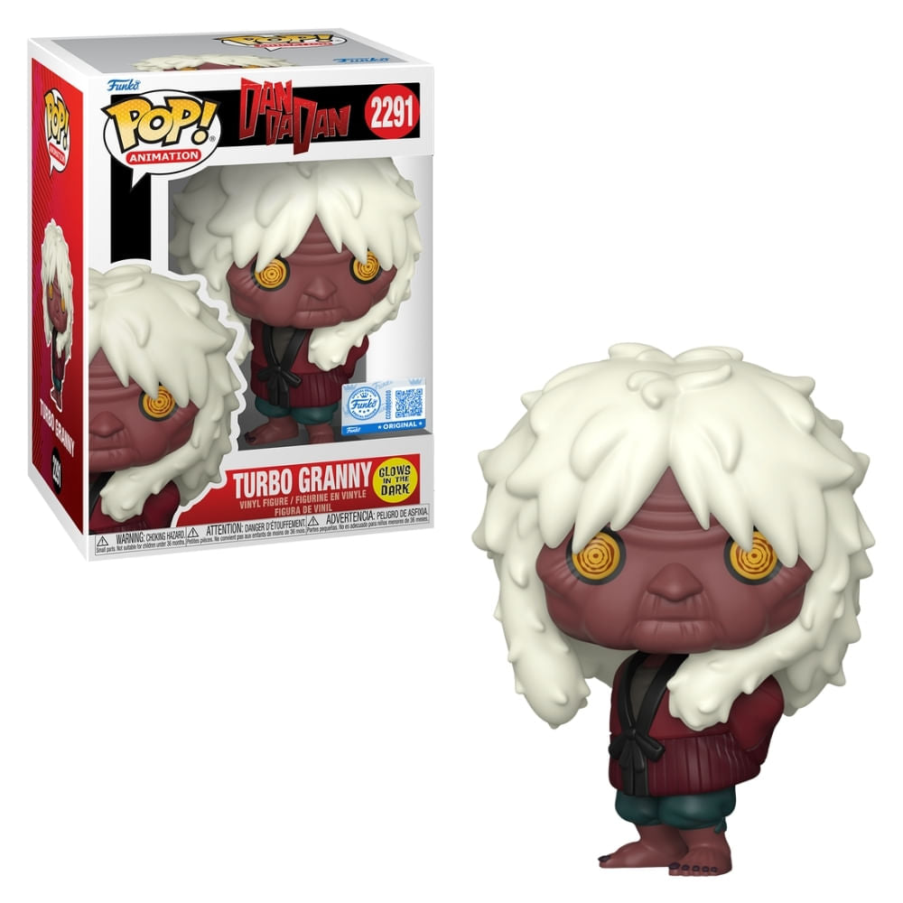 Boneco Funko Pop! DAN DA DAN - Vovó Turbo (Glow)