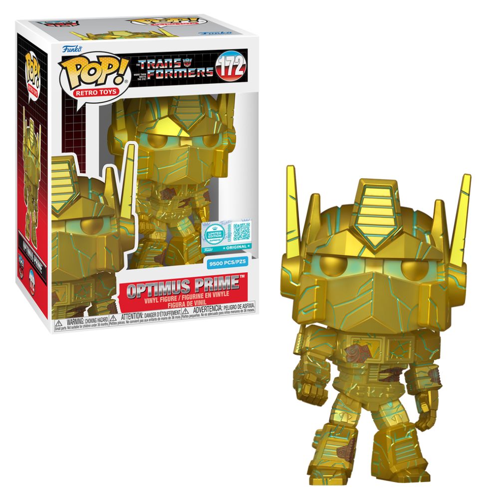 Boneco Funko Pop! Edição Limitada Transformers - Optimus Prime