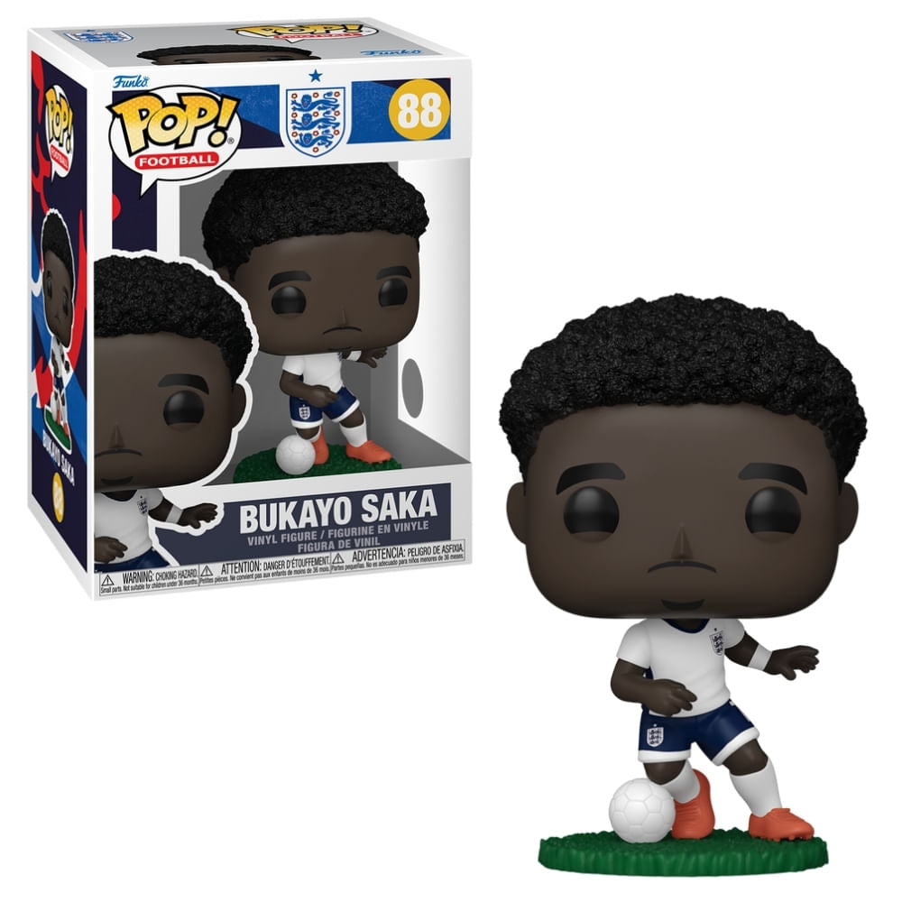 Boneco Funko Pop! Futebol Inglaterra - Bukayo Saka