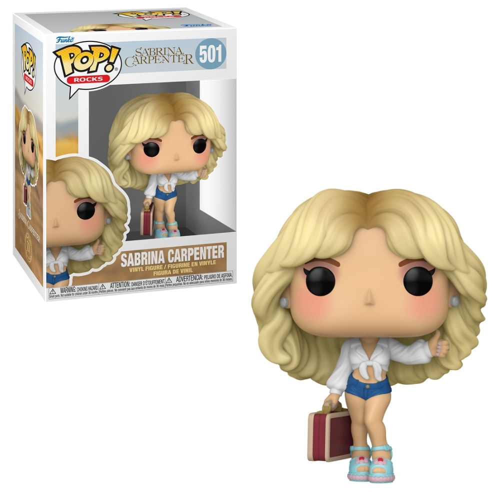 Boneco Funko Pop! Rocks - Sabrina Carpenter (Manchild)